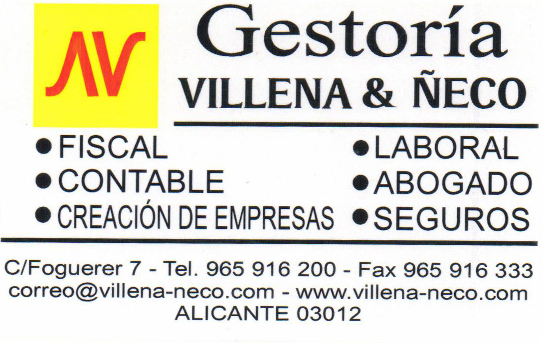 Asesoría Villena & Ñeco Alicante